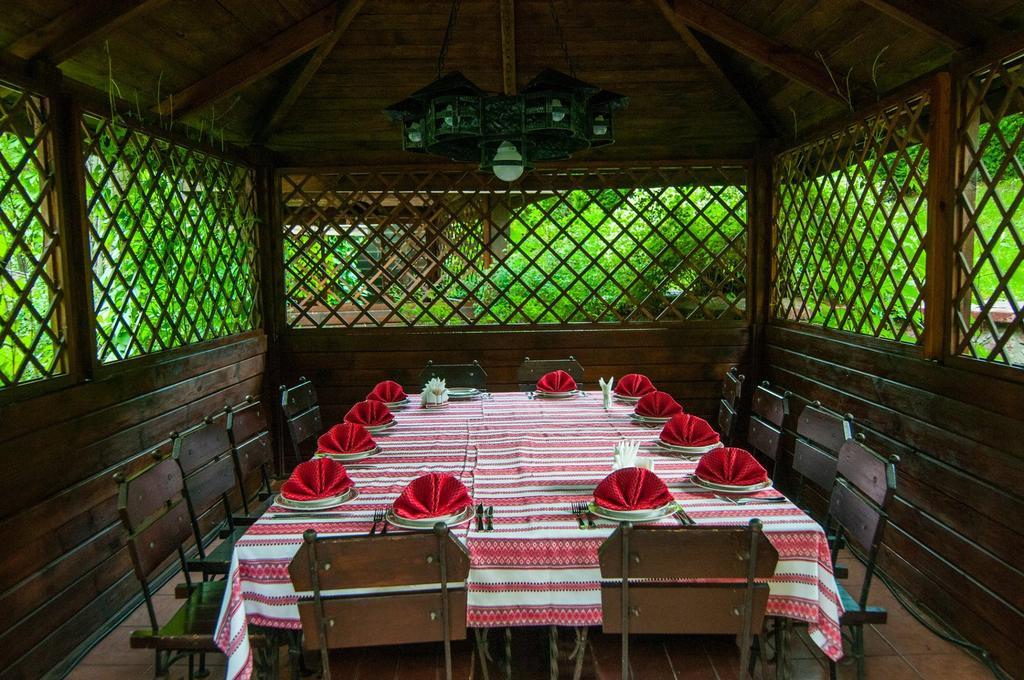 Kolyba House Hotel Kijev Kültér fotó